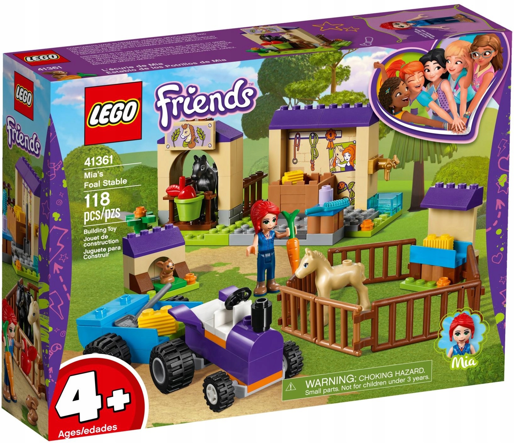Outlet 4You Lego Friends 41361 Stáj S Hříbaty MII
