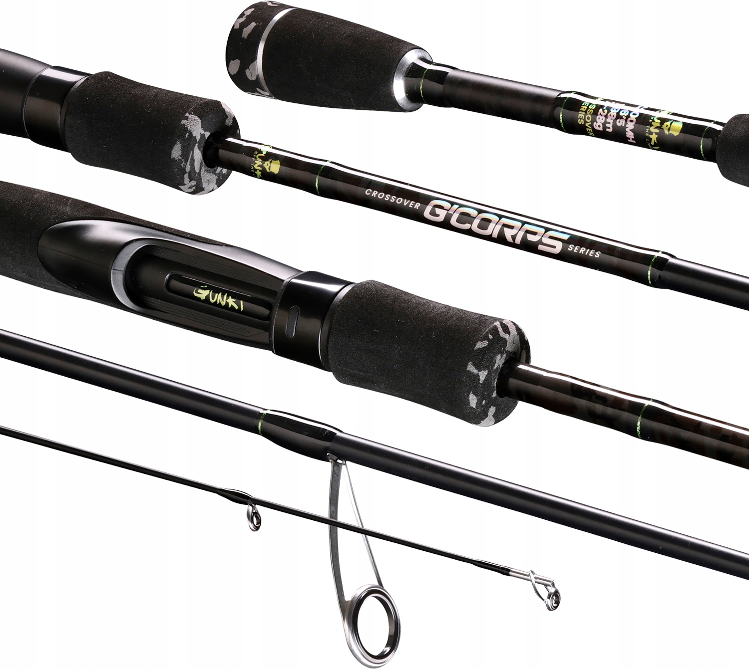 Gunki Rybářský Prut G'corps Crossover 228 cm 5-25 g 63955