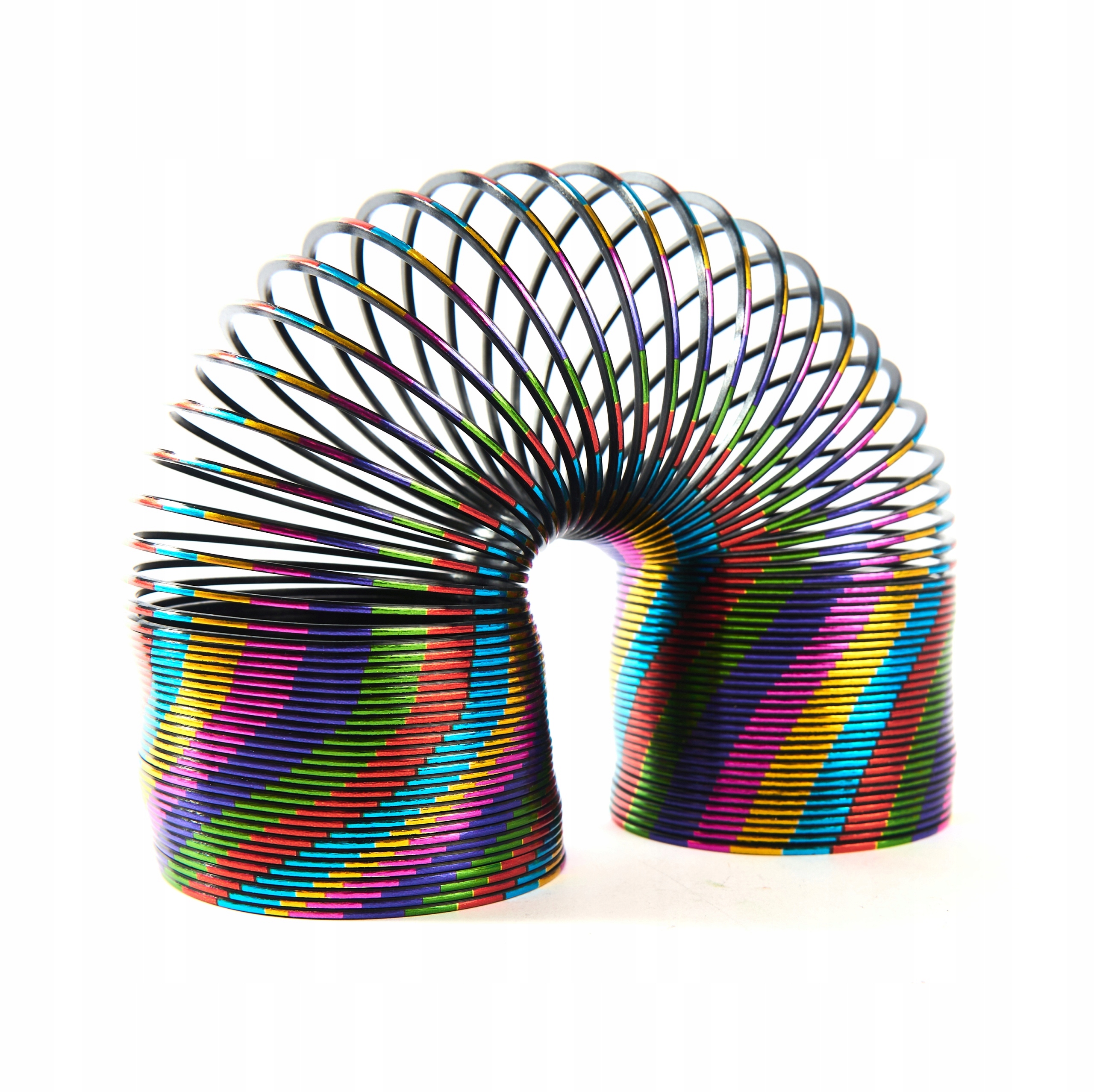 

Duża Sprężynka Magiczna 15CM Tęczowa Zabawka