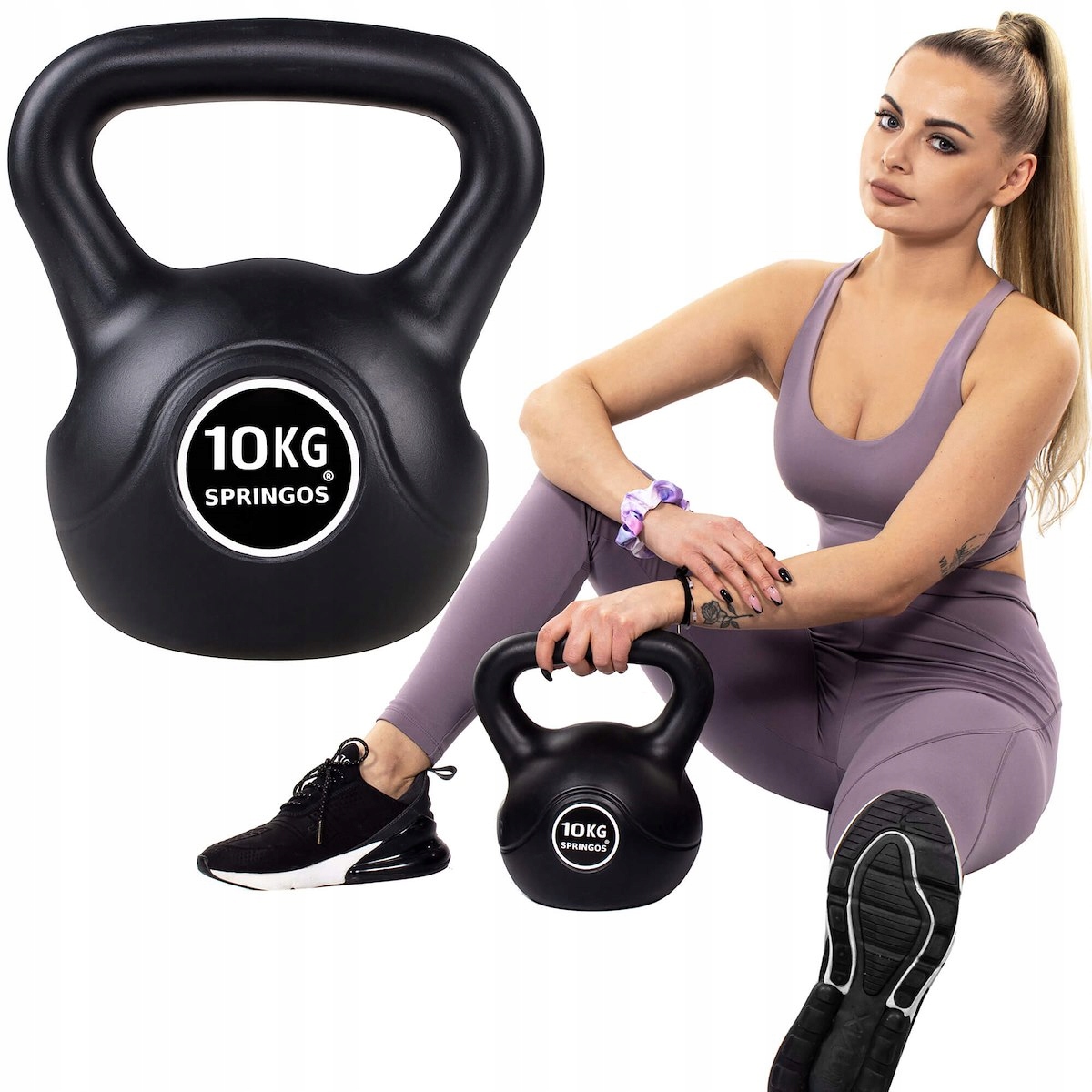 

Kettlebell Odważnik Do Ćwiczeń 10kg Kettle Hantla