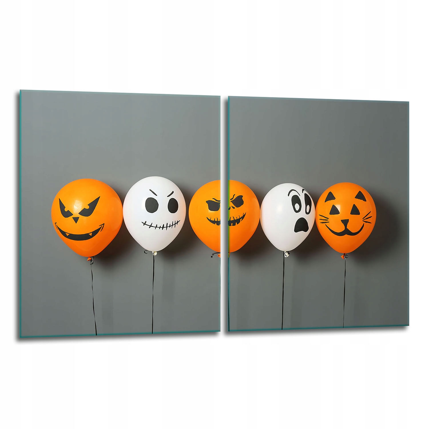 7v1 2x Skleněná Ochranná Deska Na Sporák 40x52 Halloween