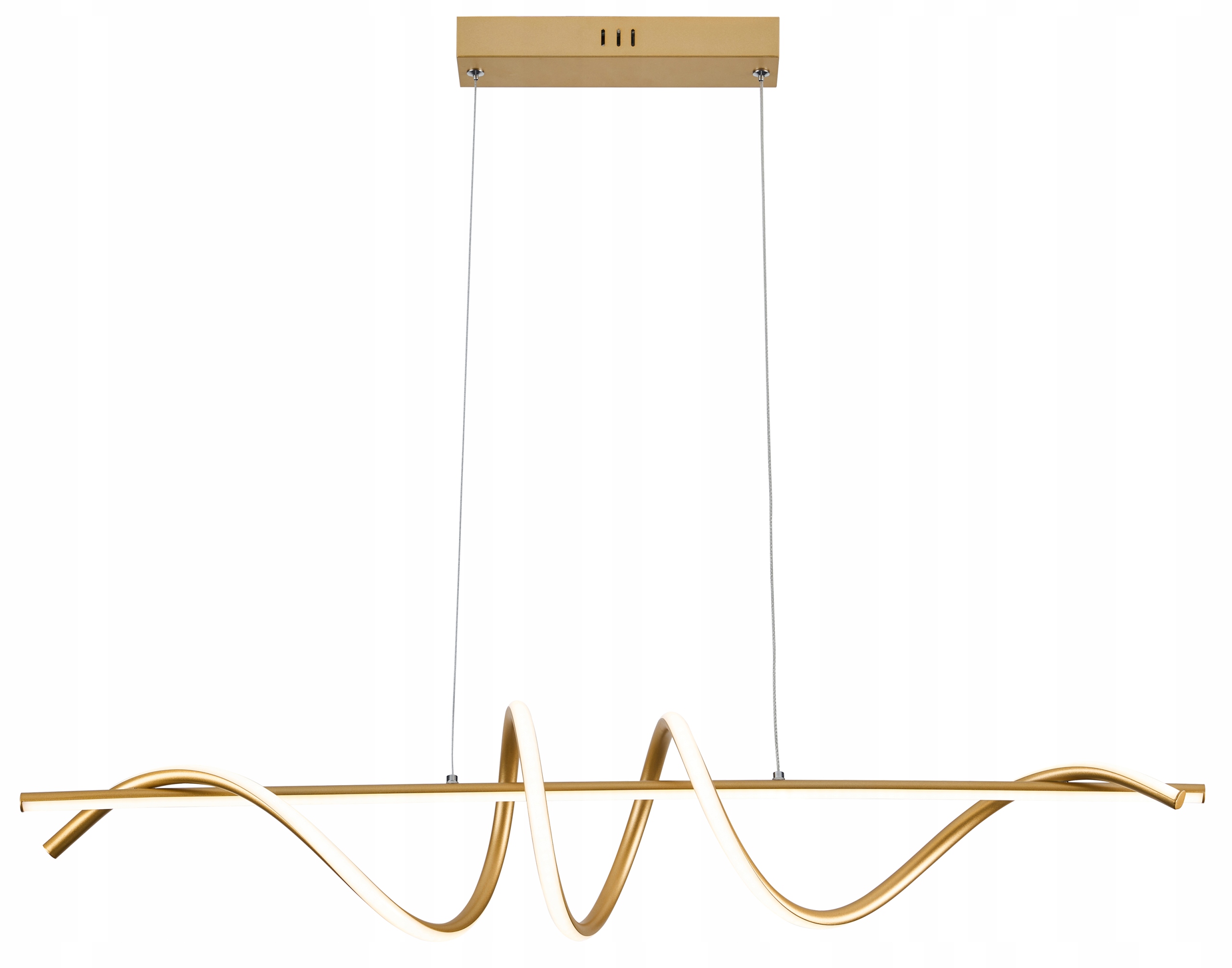 Lampa nad rameno stôl dlhá štýlová zlatá Led Serpent 339701-09