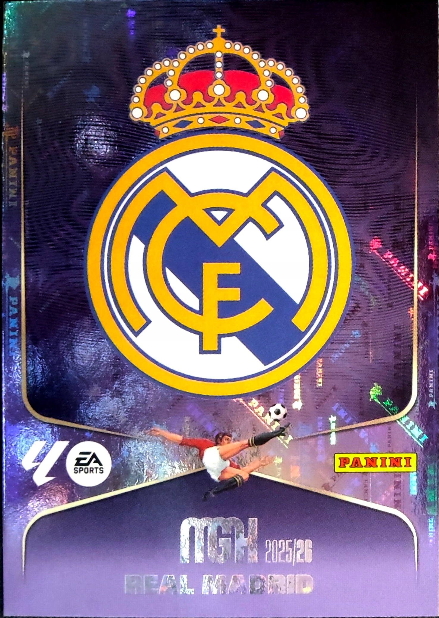 Panini Megacracks 2025-2026 Logo 217 Escudo Real Madryt