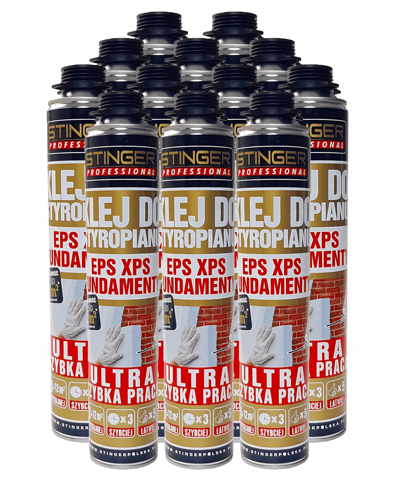 

Klej poliuretanowy do styropianu Eps Xps 750ml