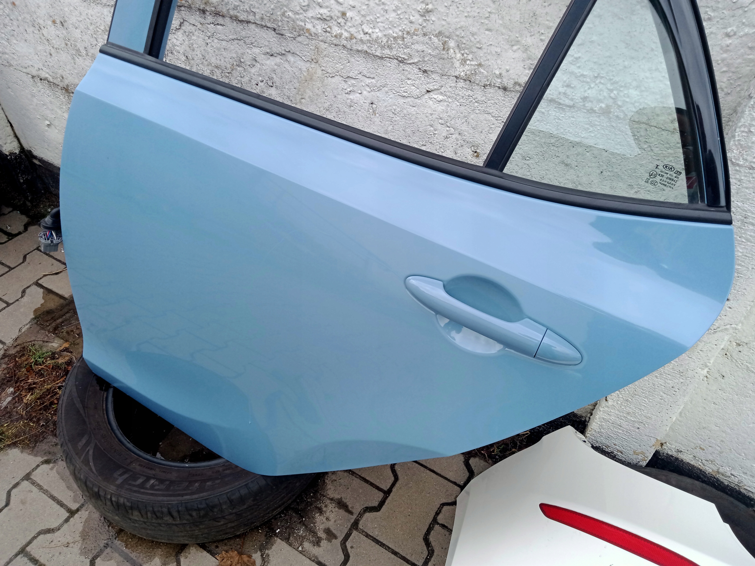 KIA PICANTO III door left rear part rear. left complete ABB 2017