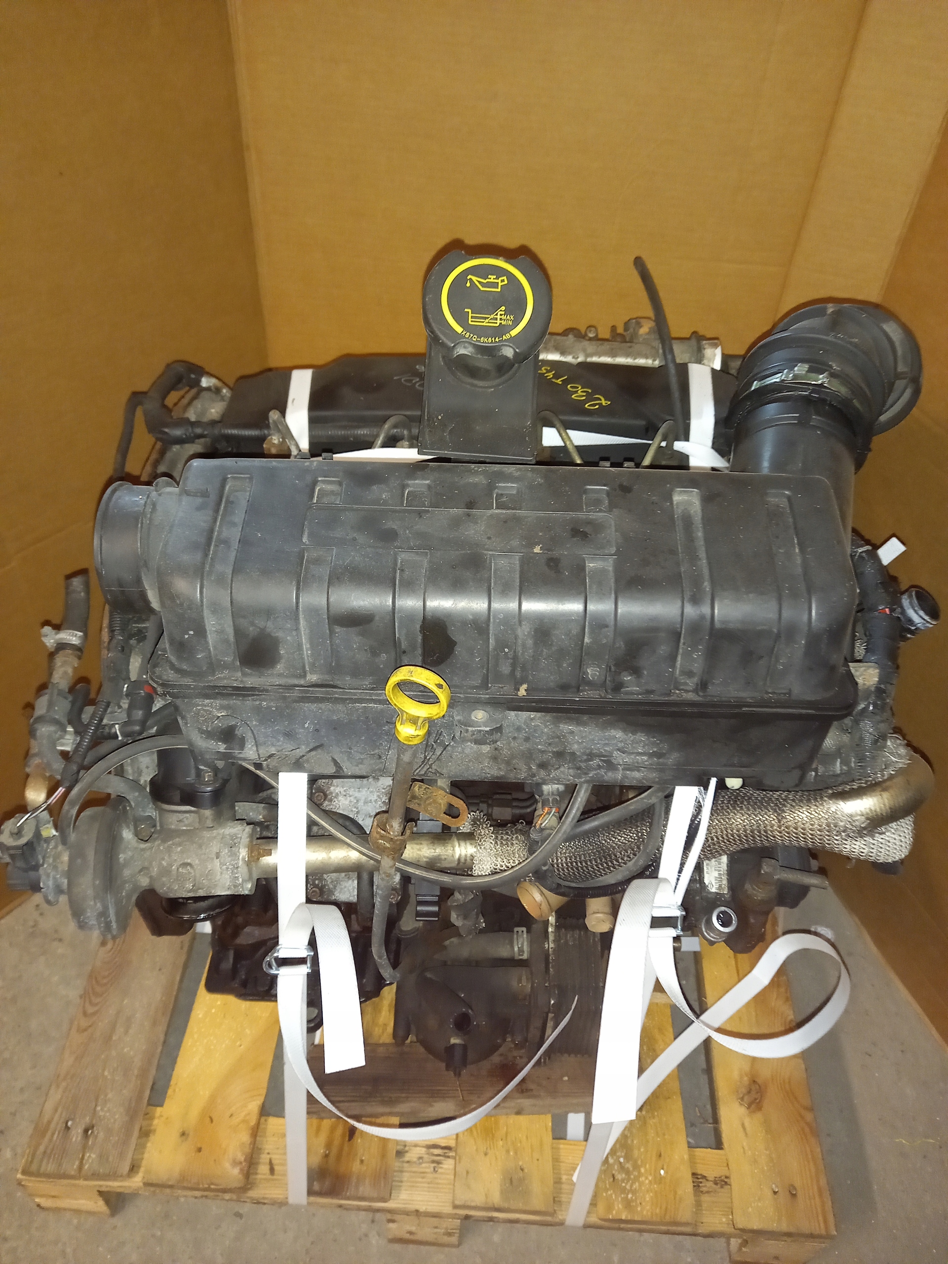 engine 2.0TDDI F3FA complete FORD TRANSIT MK6 pump PADLA PEWNY DO MONTAZU