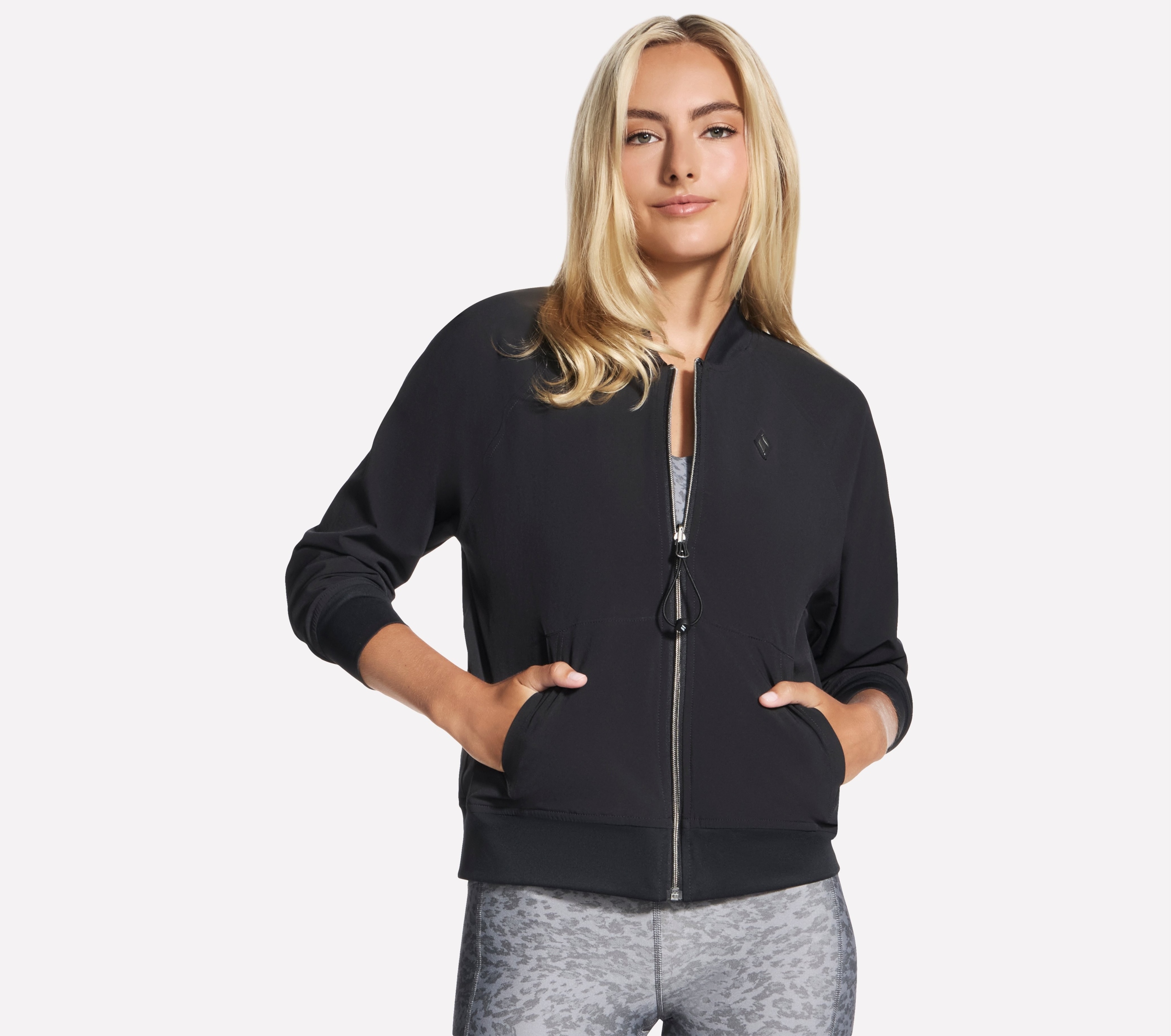 Dámská oboustranná bunda Skechers Go Walk Reversible Jacket JA299 Bblp