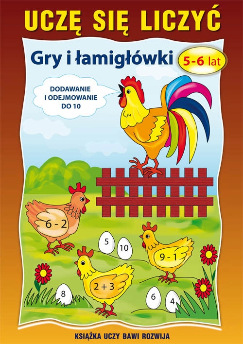 Uczę się liczyć. Łamigłówki. 5-6 lat