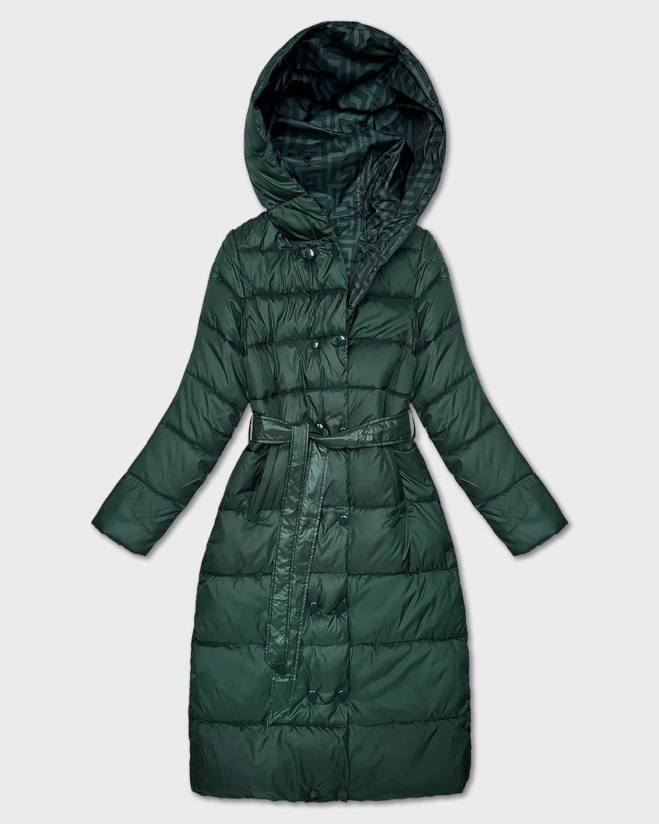 Zimní Bunda 2V1 6638 Zelená 48
