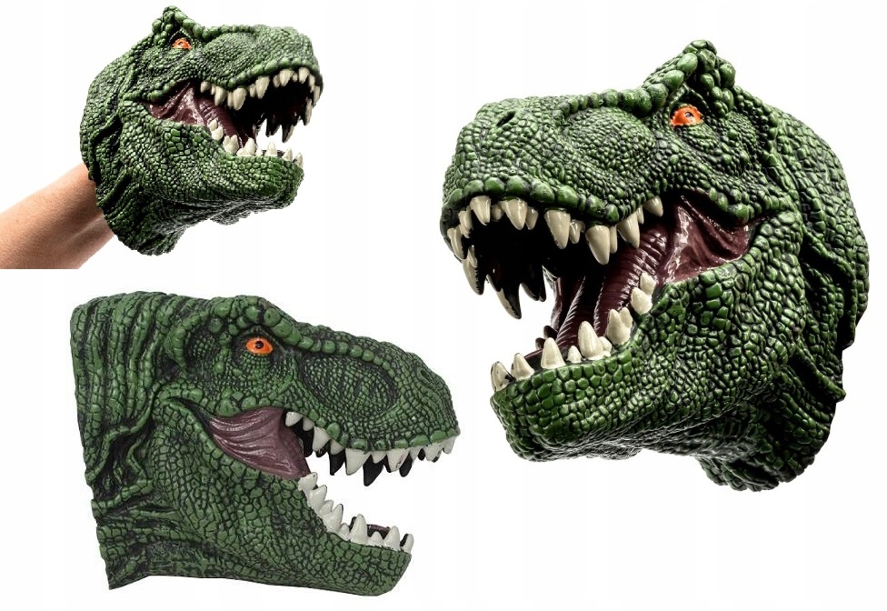 

Gumowa Pacynka Na Rękę Pacynki Dinozaur Rękawica