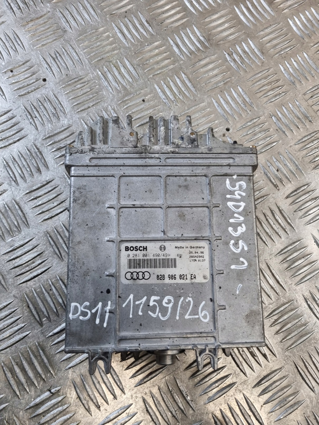 bedienteil des motors AUDI A4 B5 1.9 TDI