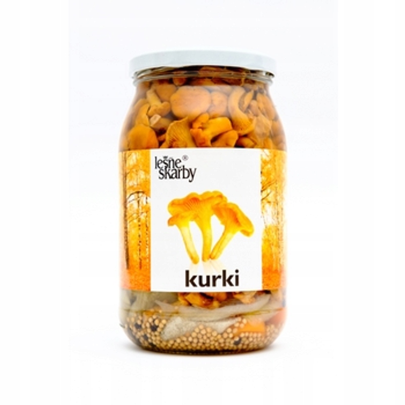 Levně Marinované kohoutky celé 800 g Leśne Skarby pasterizovaný výrobek