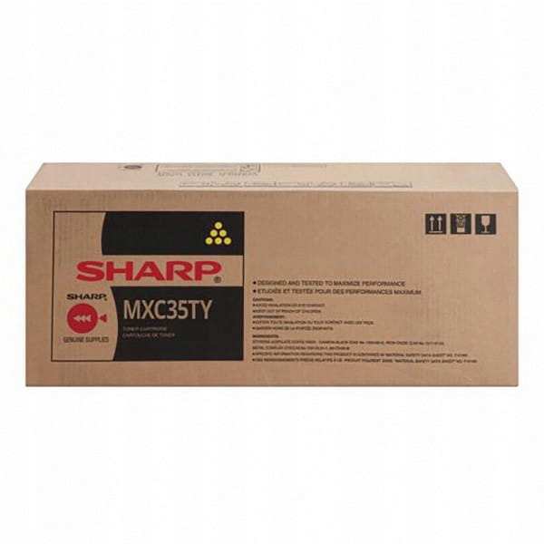 Toner Sharp MX-C35TY žltý (žltý)