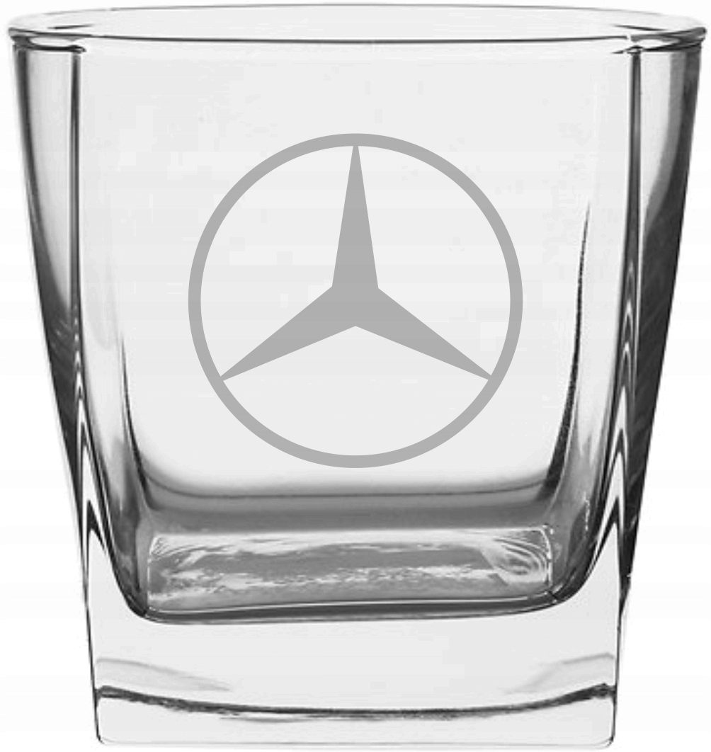 

Zestaw 2 szklanek grawer Mercedes Benz