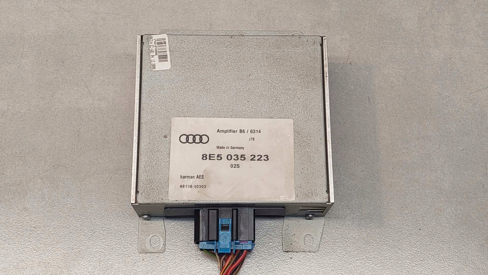 amplifier AUDI A4 B6 1.9 TDI 8E5035223