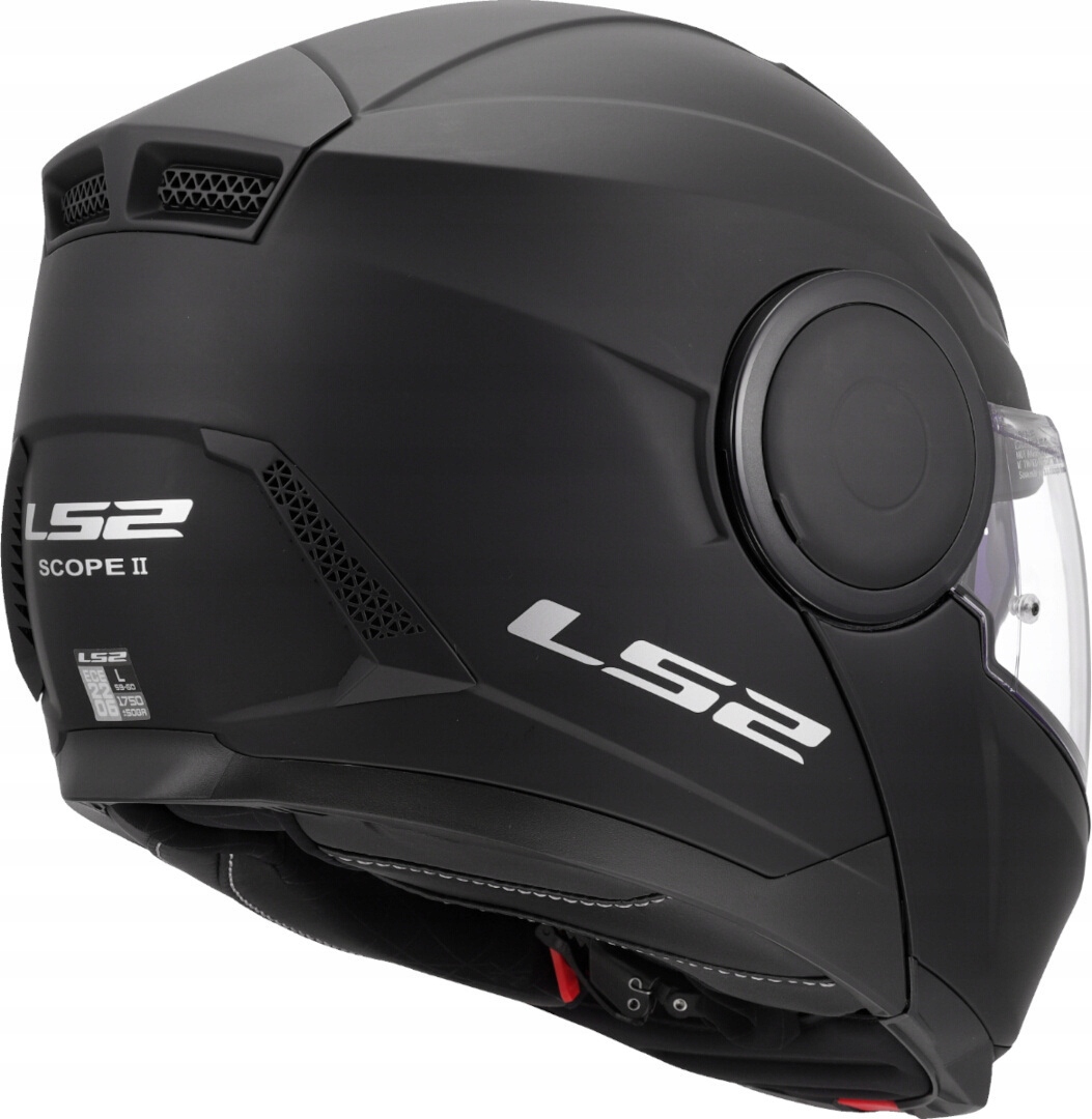 KASK LS2 FF902 SCOPE II SOLID MATT BLACK rozmiar XS Nowość 2025 + PINLOCK Rozmiar XS