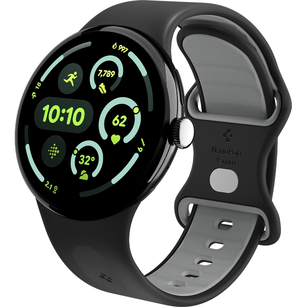 Pasek, opaska sportowa na Pixel Watch 4/3 45 mm Spigen Nano Pop, mocny