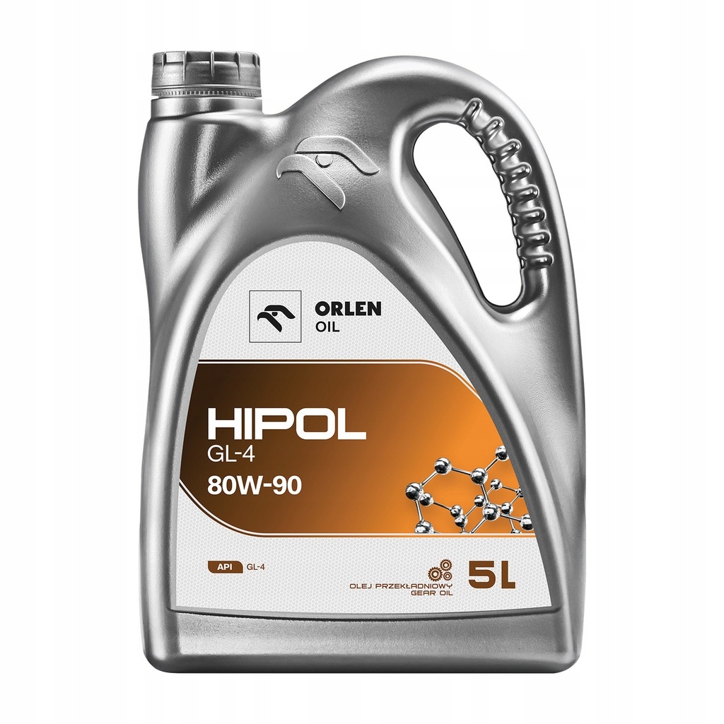 Olej Przekładniowy Mineralny Skrzyni Biegów Orlen Oil Hipol GL-4 80W-90 |5L