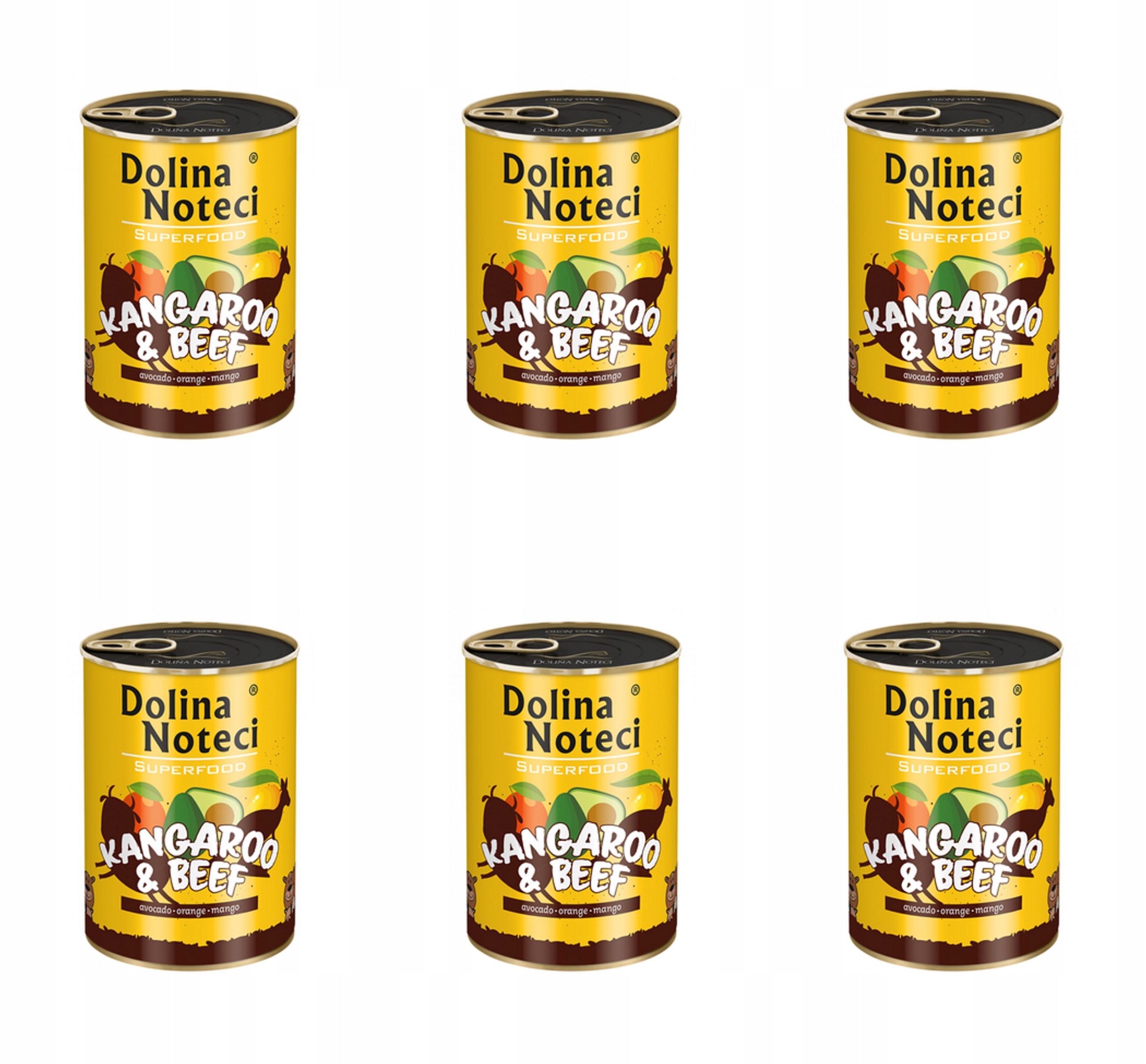 Dolina Noteci Superfood Kangur a hovězí maso 400 g X6