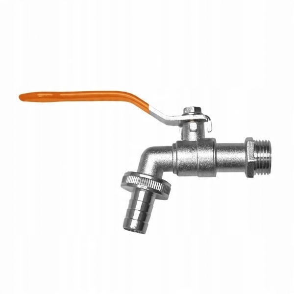 

Kran Kulkowy Niklowany 3/4'' Na Wąż 3,4'' Gz 1''