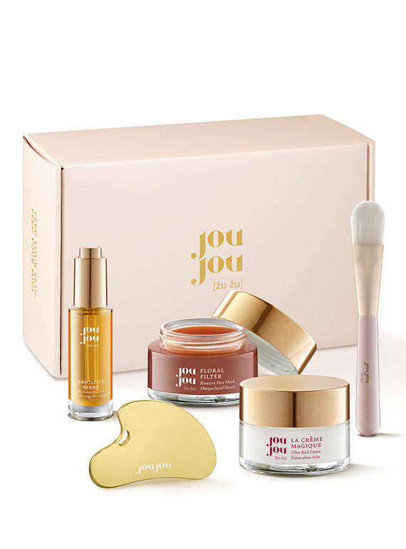 JouJou Botanicals Sada Radiant Glow Ritual Set 5 ks
