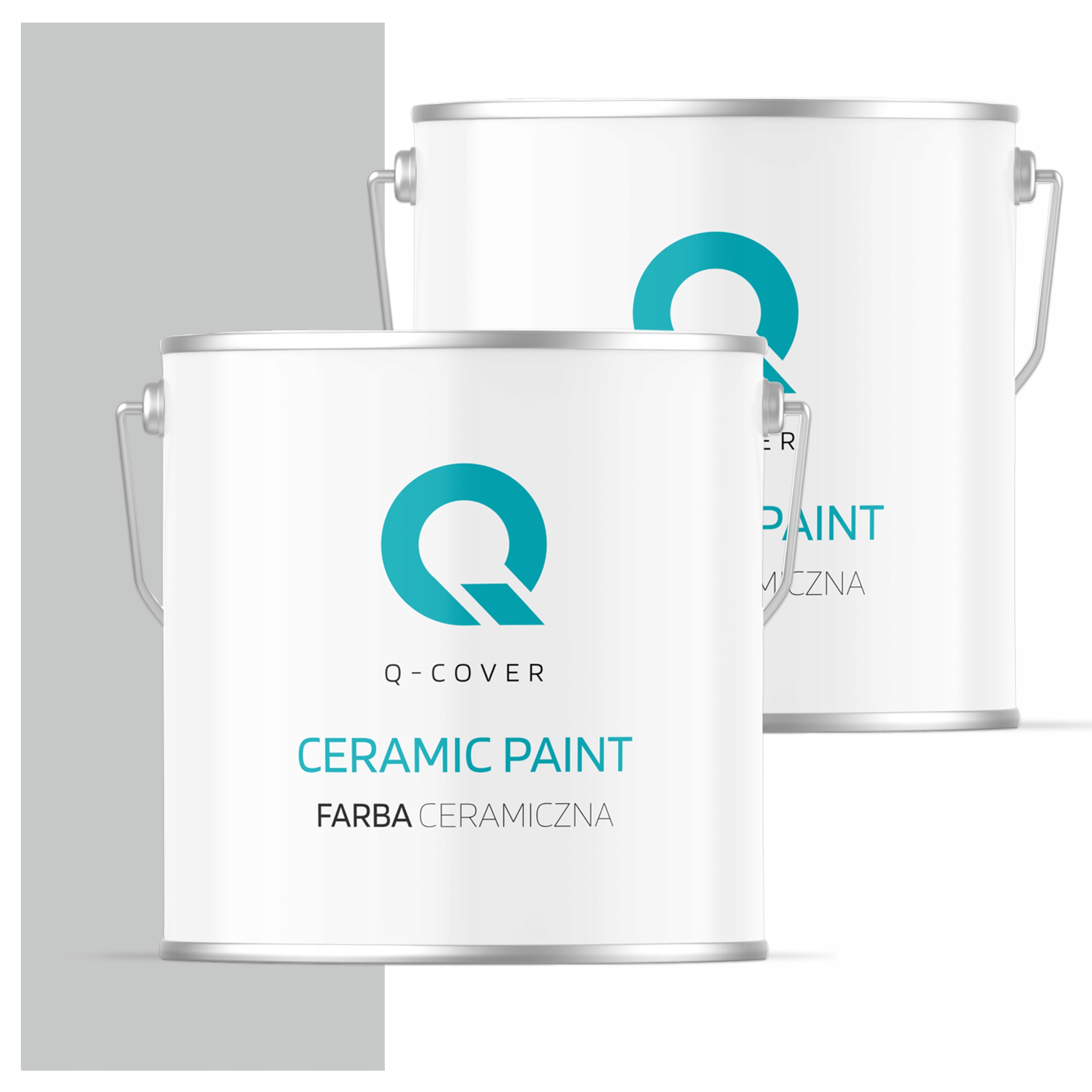 Keramická umývateľná farba do interiéru 5L Hlboká matná šedá svetlá H1061