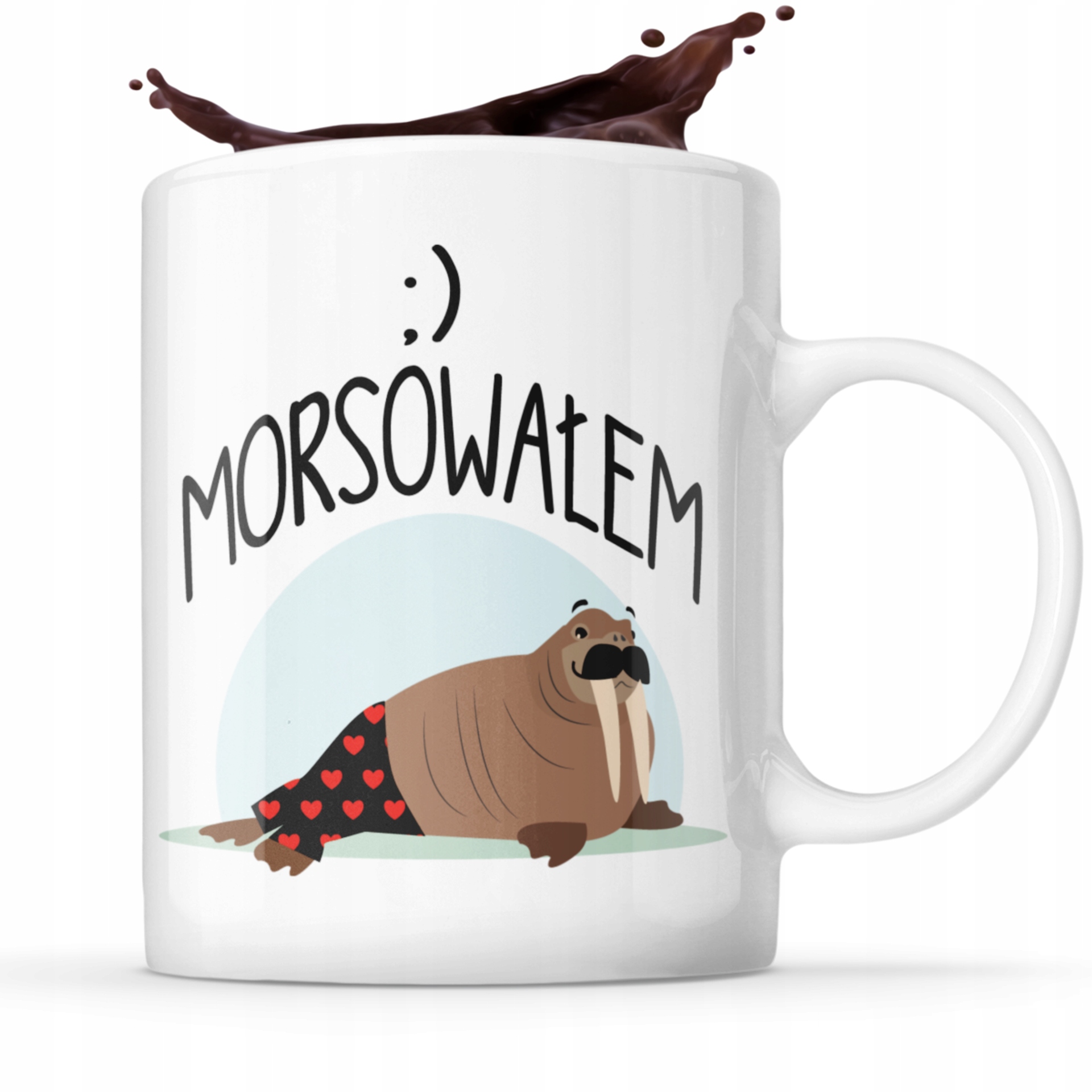 

Śmieszny Kubek Dla Morsa Morsowałem