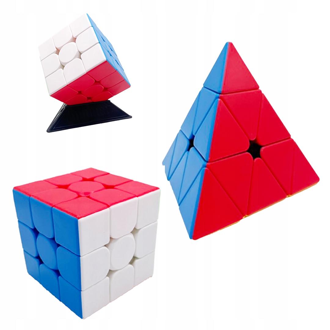 

Zestaw Kostka 3x3 Piramida Oryginalna Szybka