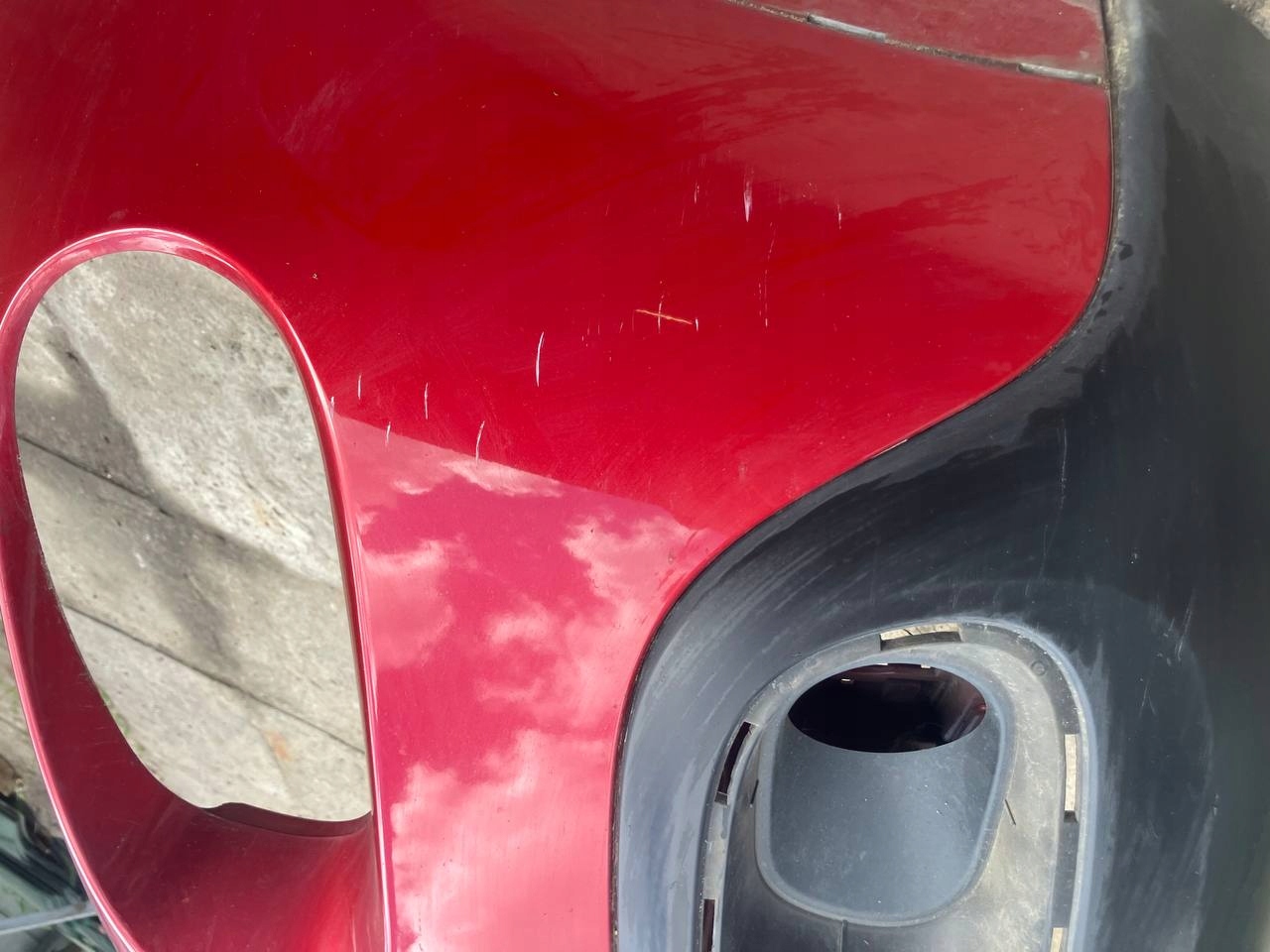 bumper front CITROEN C3 III EPYD without PDC below mouldings
