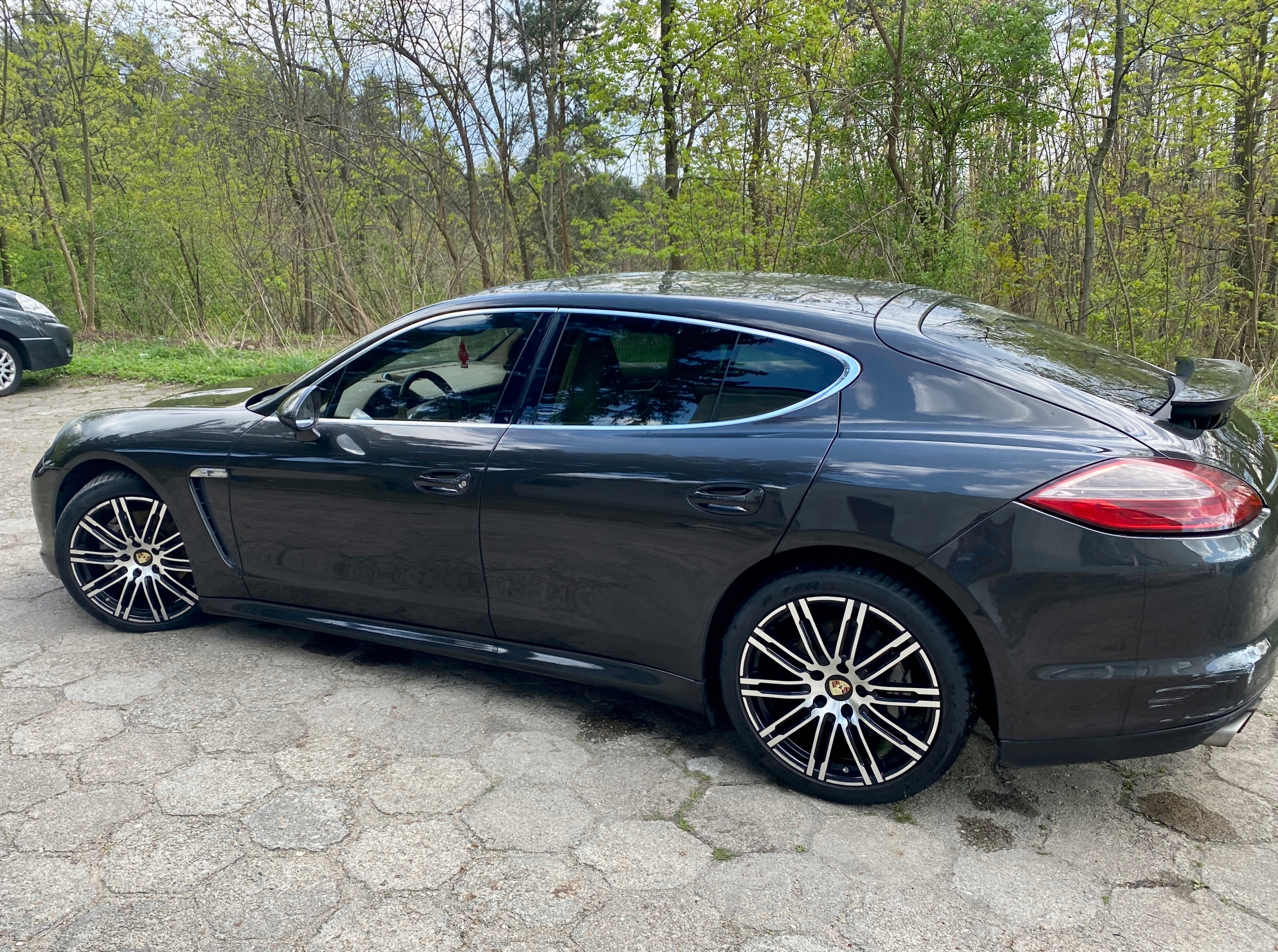 Most Panamera 970 Naczęści. przedni przód idealny IGŁA Z.Góra