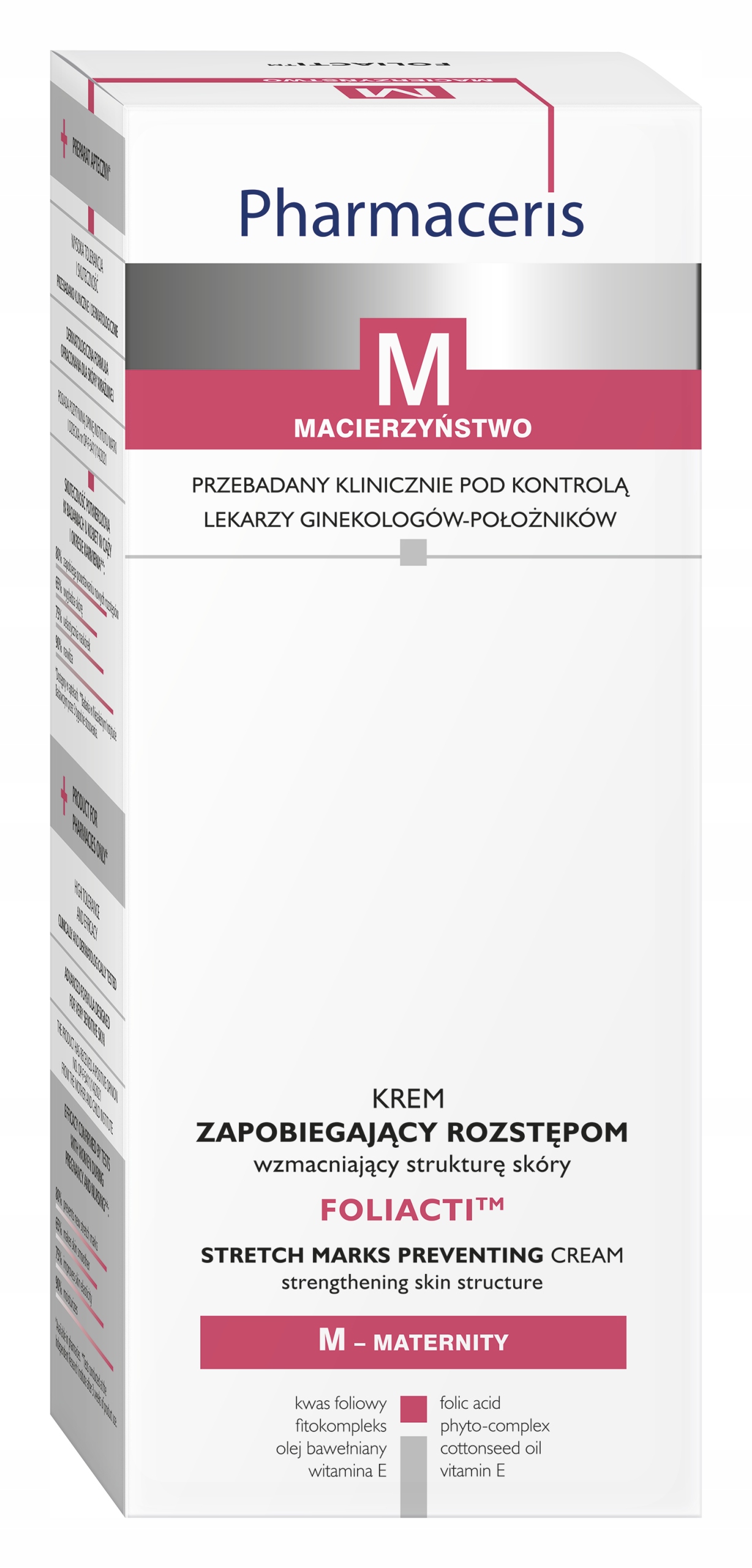 PHARMACERIS M FOLIACTI KREM ZAPOBIEGAJĄCY ROZSTĘPOM 150 ml EAN (GTIN) 5900717148048