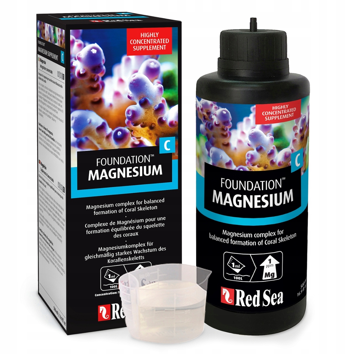Red Sea Foundation C (Mg) 500 ml – Hořčík pro mořské akvárium
