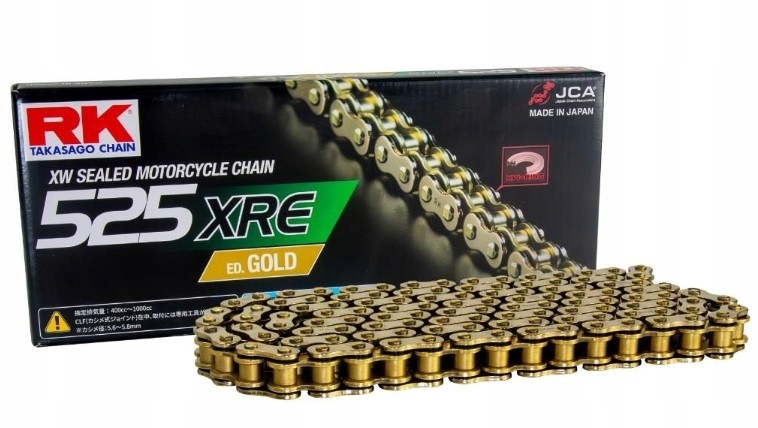 Rk Hnacia Reťaz GB525XRE-110 (xw-ring) S Uzáverom (clf) V Balení Farba S
