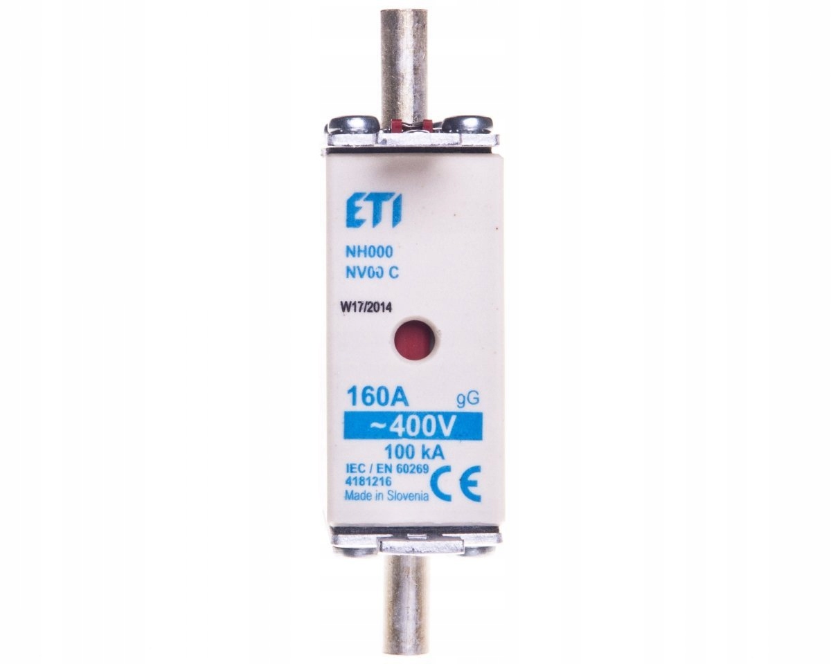 

Wkładka Bezpiecznikowa Kombi NH00C 160A Gg/gl 400V