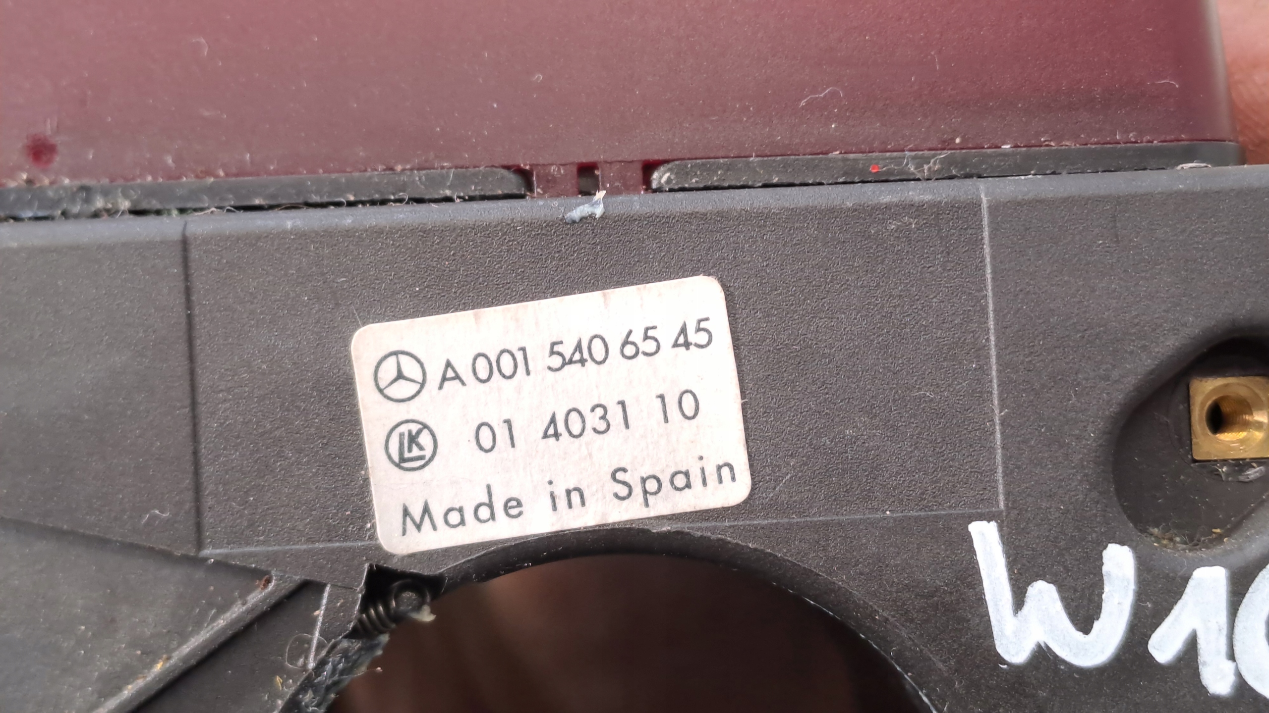 DEVIO LUCI TERGICRISTALLO TERGI 0015406545 Mercedes ML W163