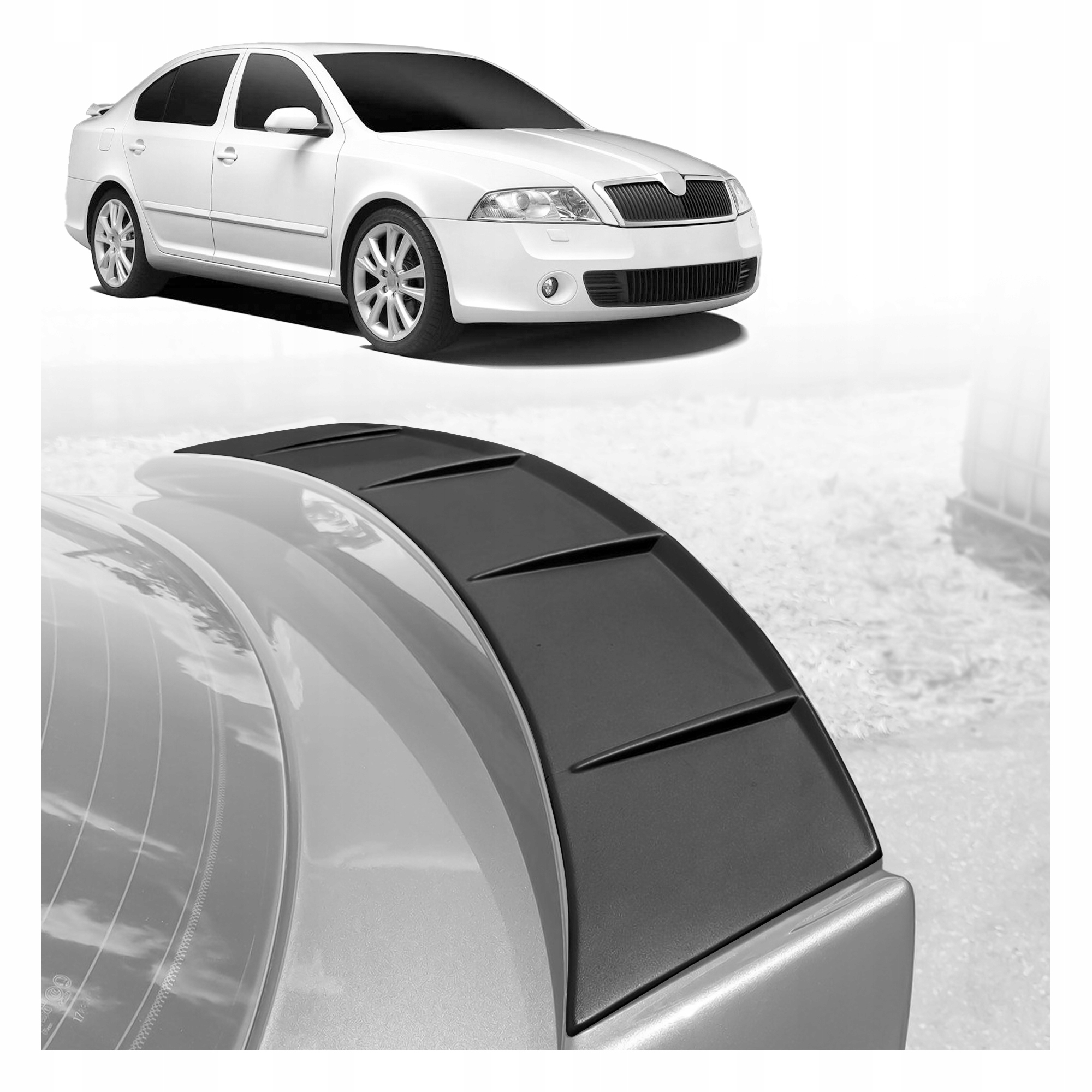 Kryt spojleru zadní klapky pro Škoda Octavia II 1Z 2006-2013 Liftback