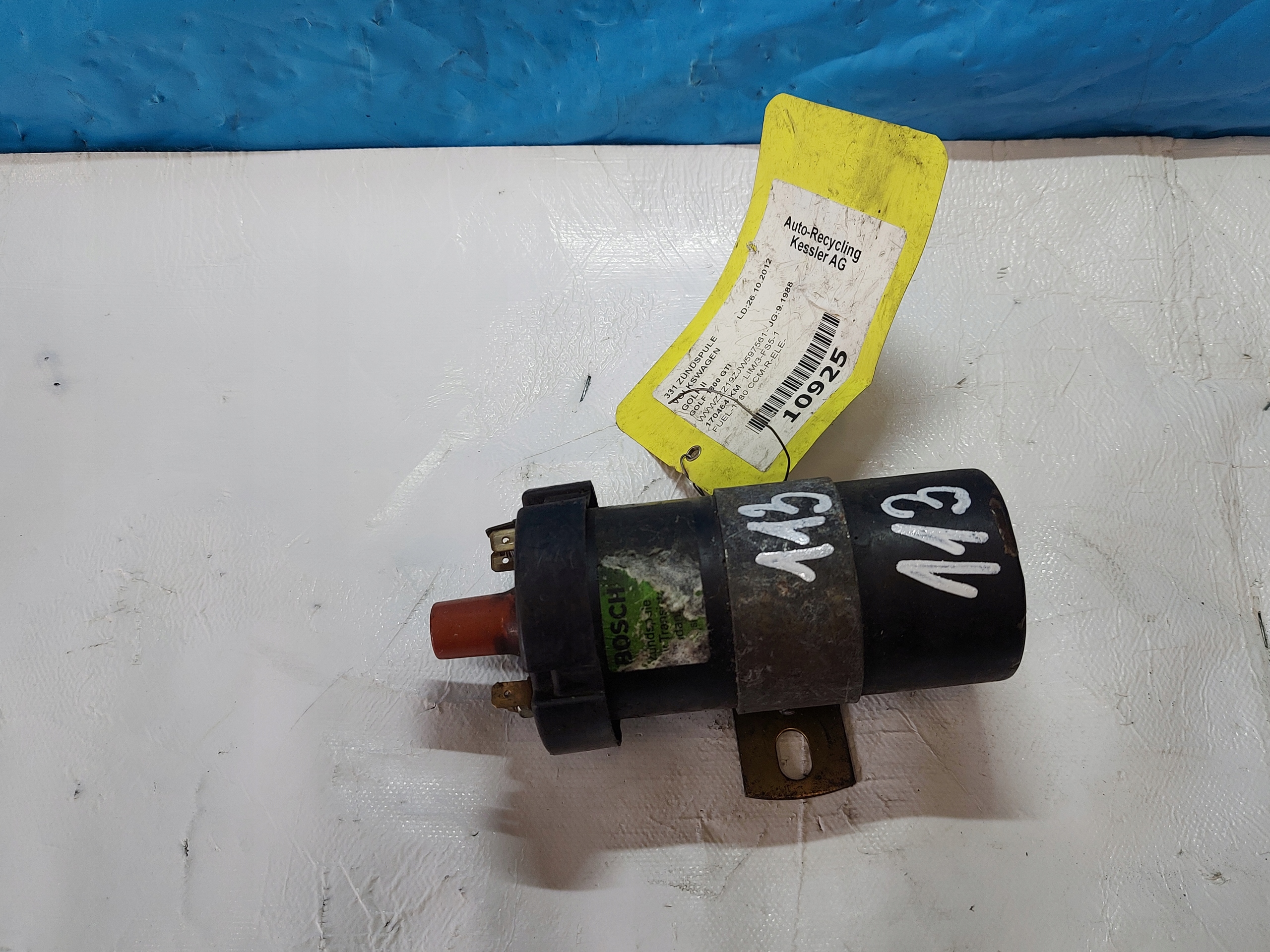 coil ignition GOLF II GTI 1.8 B 211905115D