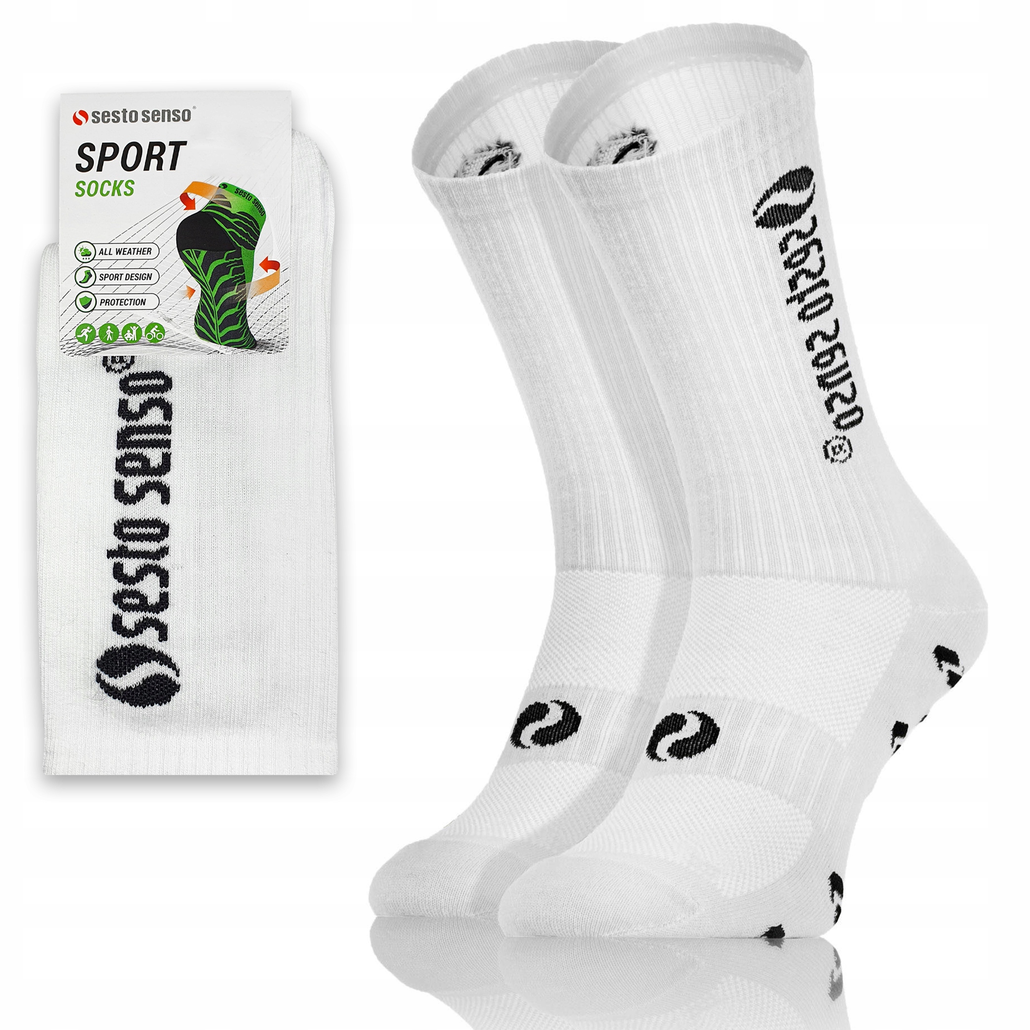 

Skarpety sportowe treningowe Sesto Senso 43-46