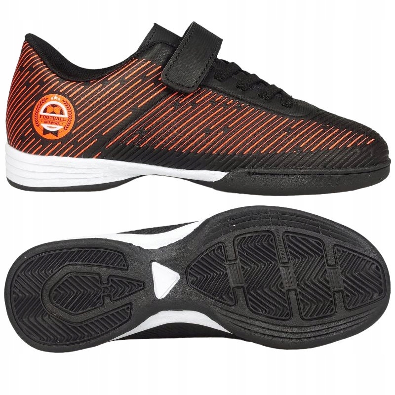 Halowe Buty Sportowe Dziecięce Treningowe Halówki Piłkarskie Lekkie Rzep 30