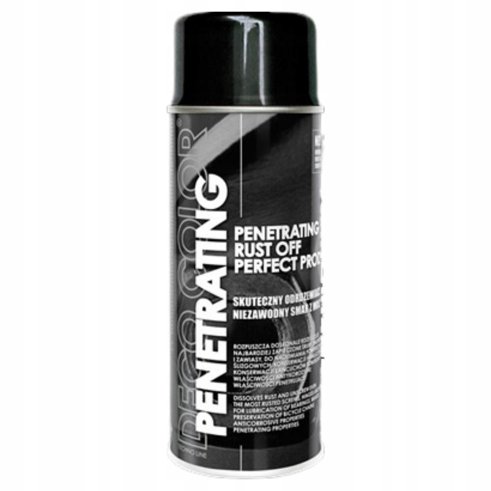 Odrdzewiacz Spray Na Rdzę Smar Olej Penetruący 400ml MoS2 Neutralizator