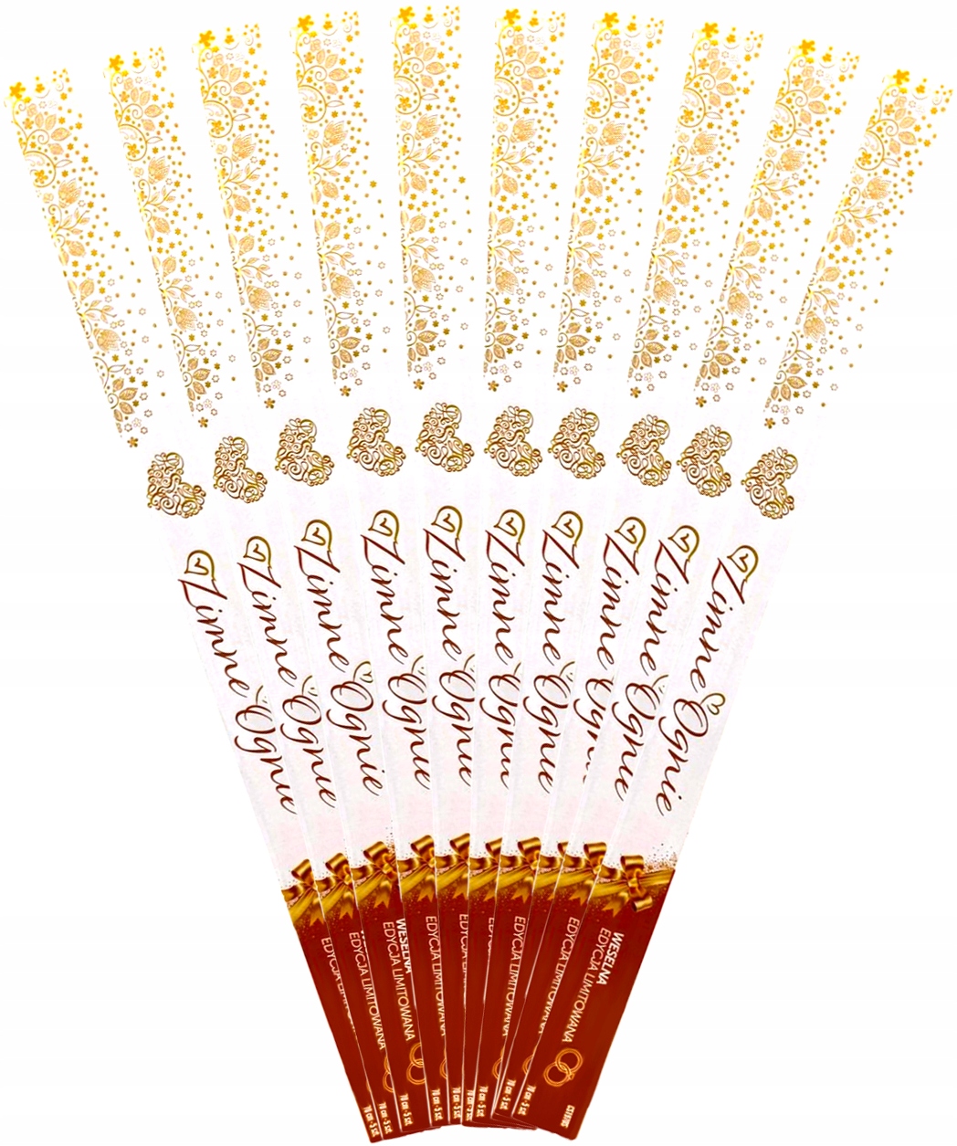 WESELNE ZIMNE OGNIE 70 CM 80 SZTUK Marka Surex