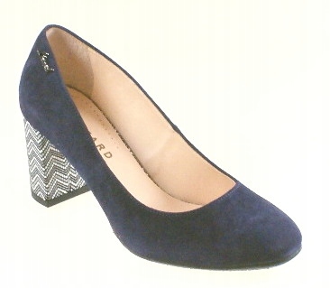 Lizard 4288 Tmavě Modré Lodičky Vel