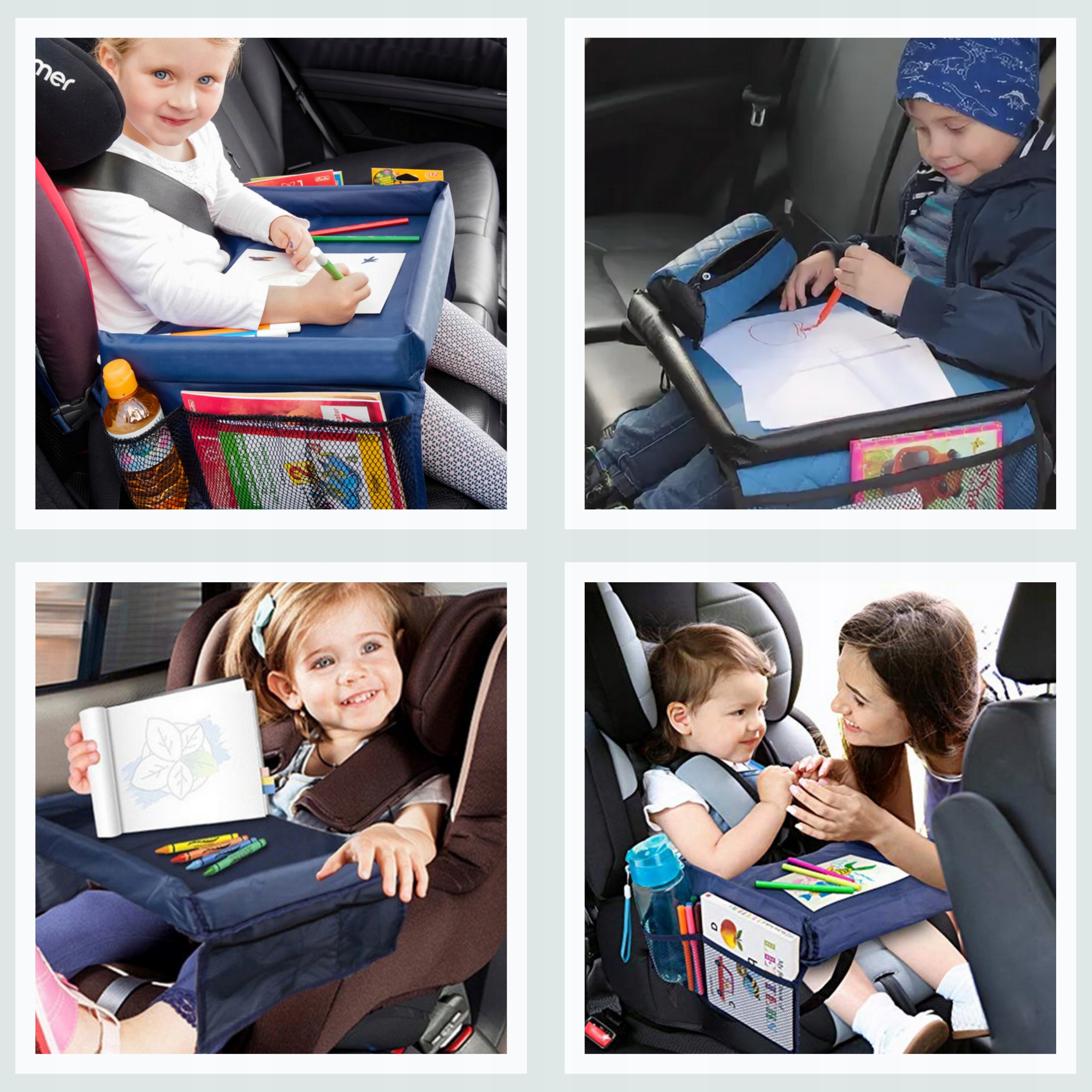 STOLIK PODROZNY DLA DZIECI ORGANIZER DO SAMOCHODU Kod producenta Brak