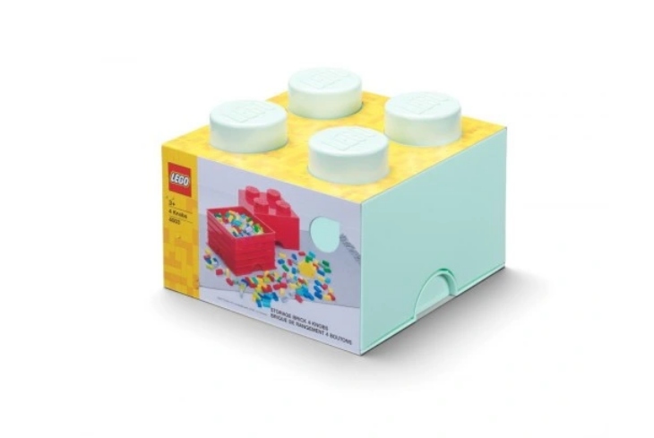 Lego Kontejner Krabička Klocek 4 Mořský Aqua 25 cm 40031742