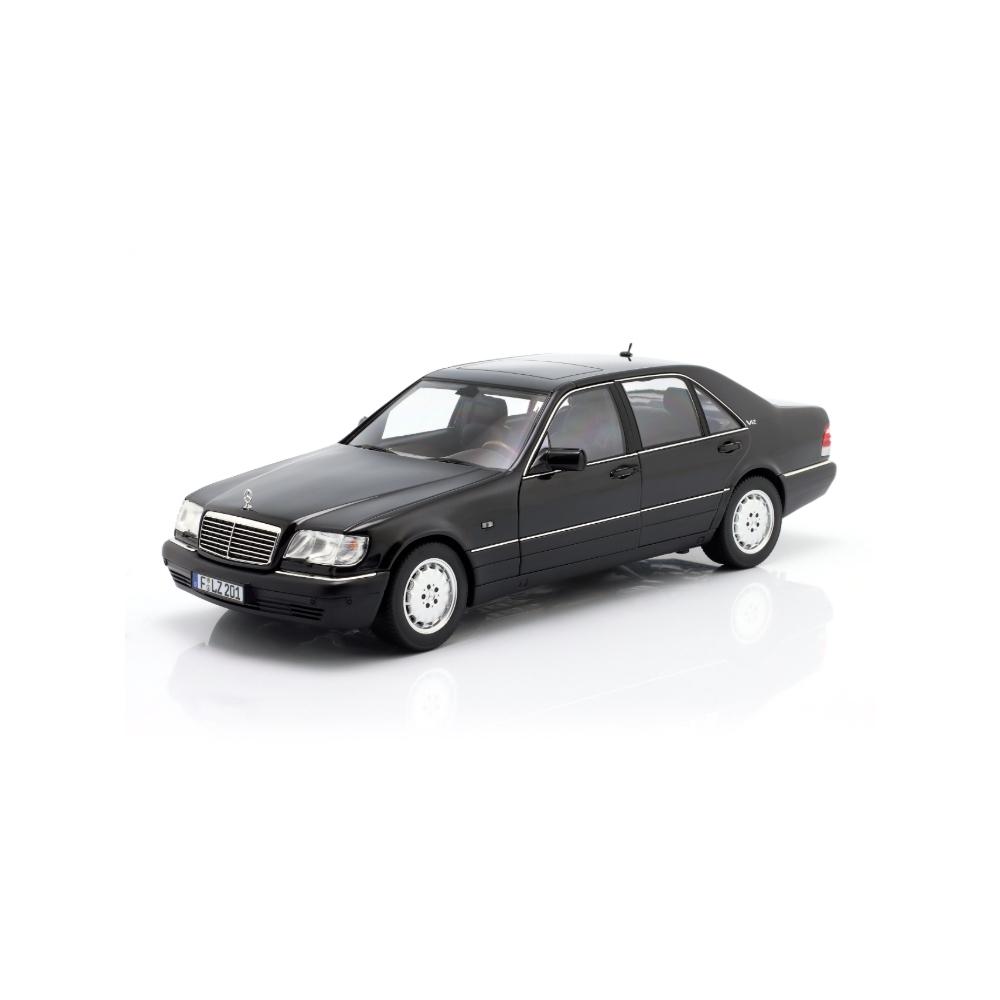 Model Mercedes-benz S600 W140 Čierny