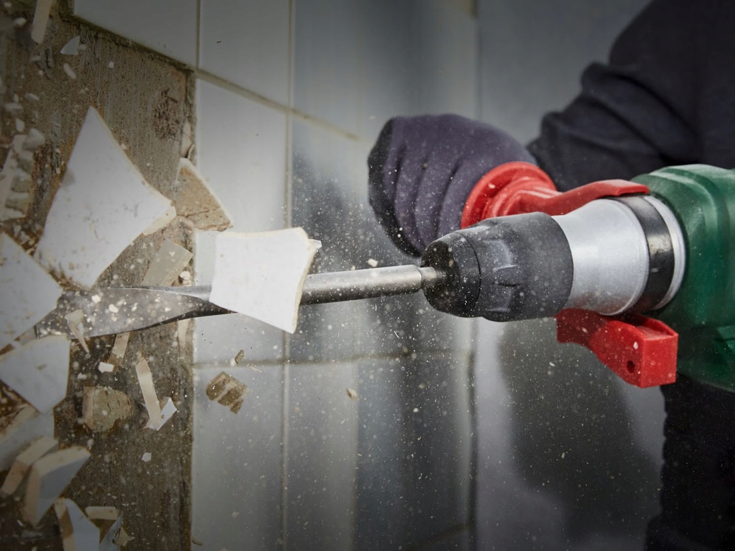 MŁOTOWIERTARKA PARKSIDE 1500W WIERTARKA UDAROWA MŁOT SDS PLUS + WIERTŁA Zasilanie sieciowe