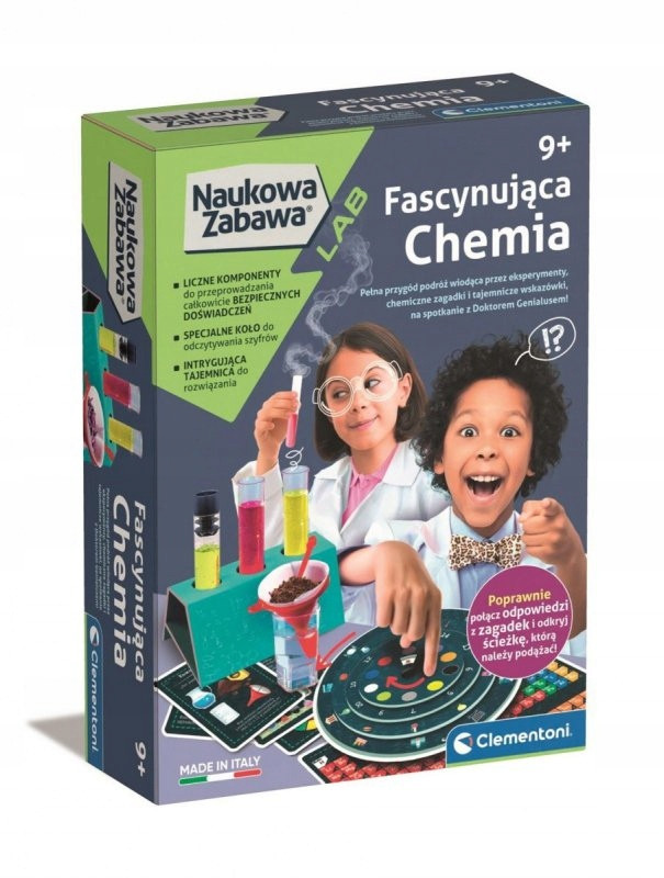 ZABAWKA EDUKACYJNA dla Dzieci Fascynująca Chemia Bohater / Bajka / Licencja Inny