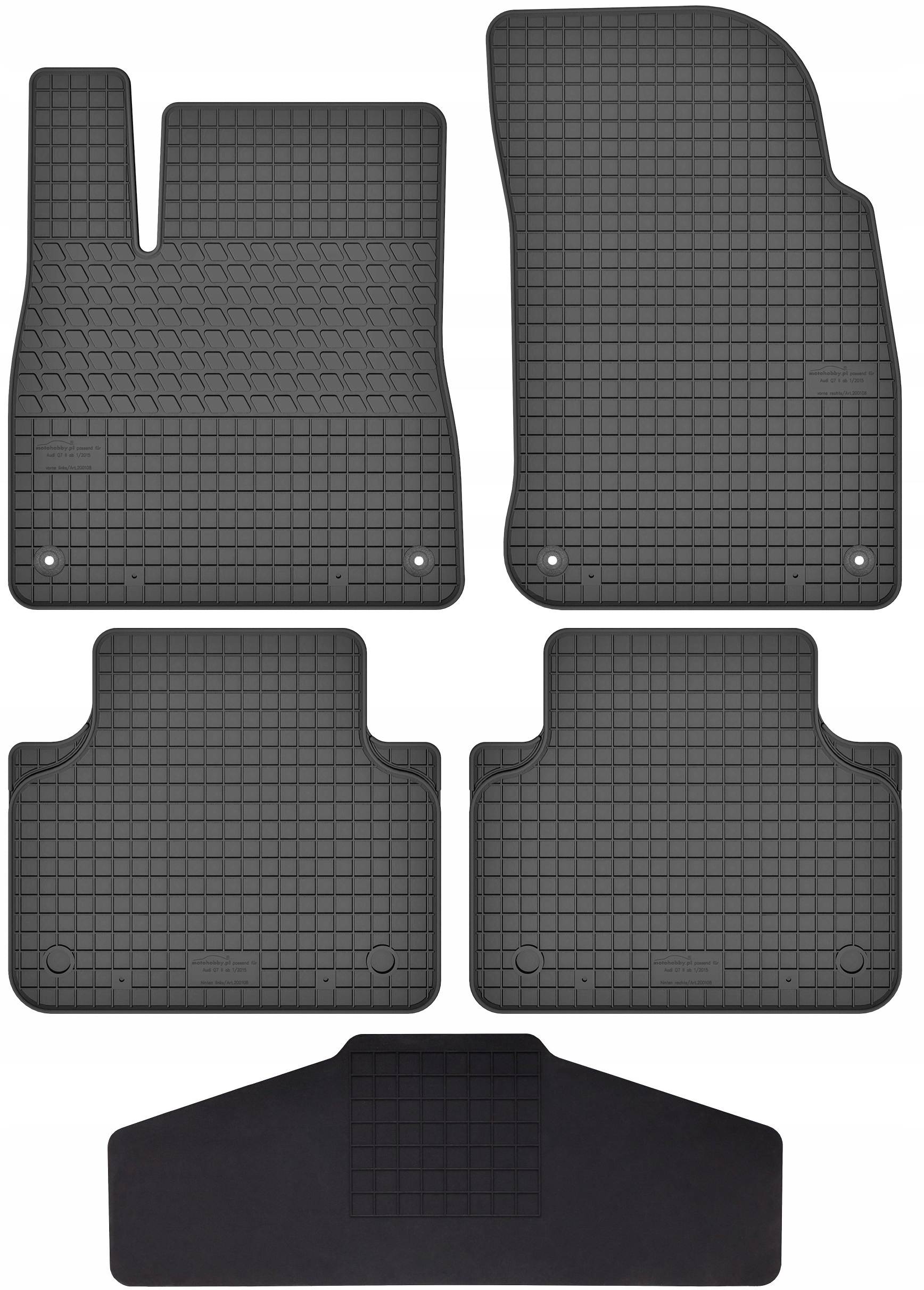 Коврики Умножитель резиновые00108zt 5 el.