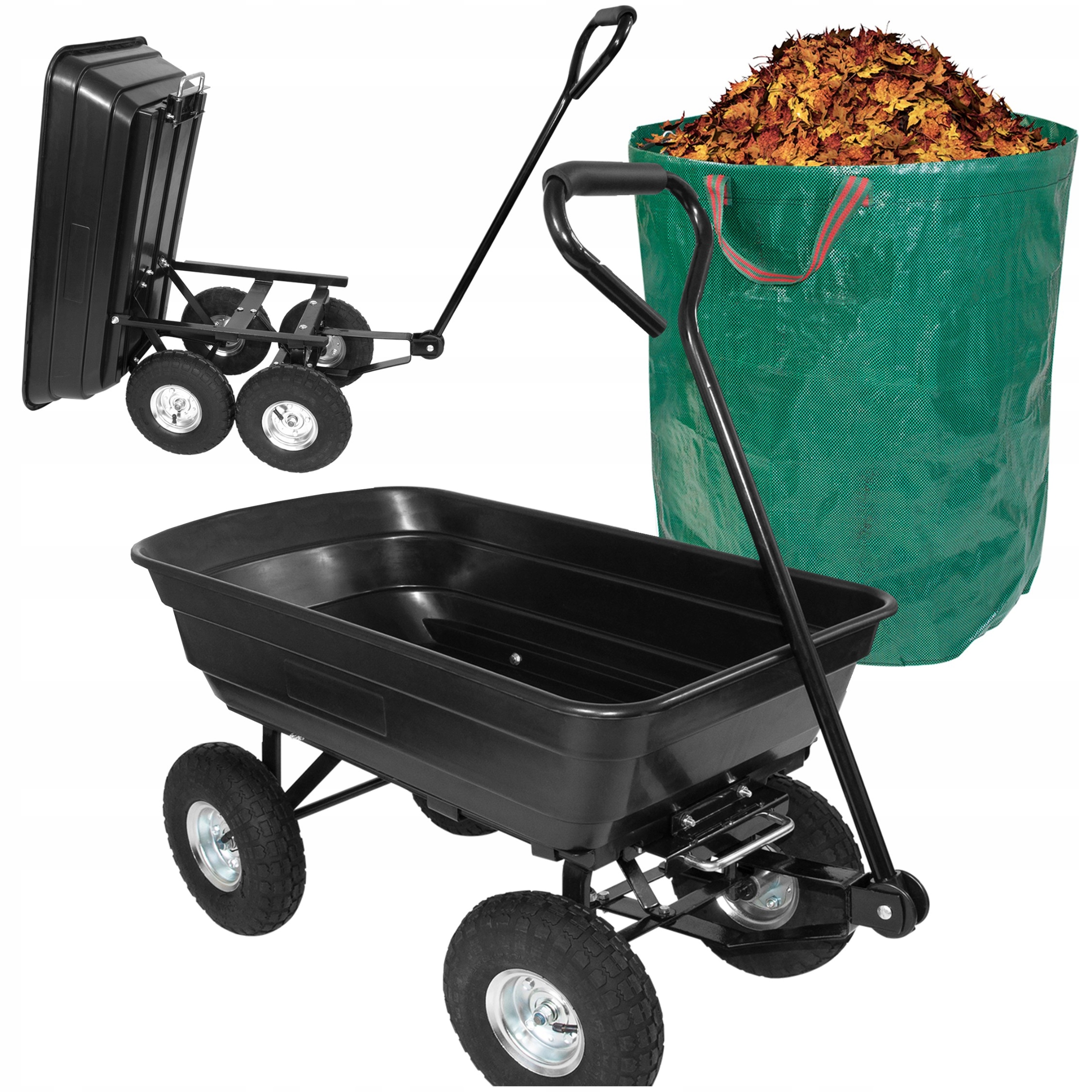 

Wózek Ogrodowy Przyczepka Taczka Wywrotka