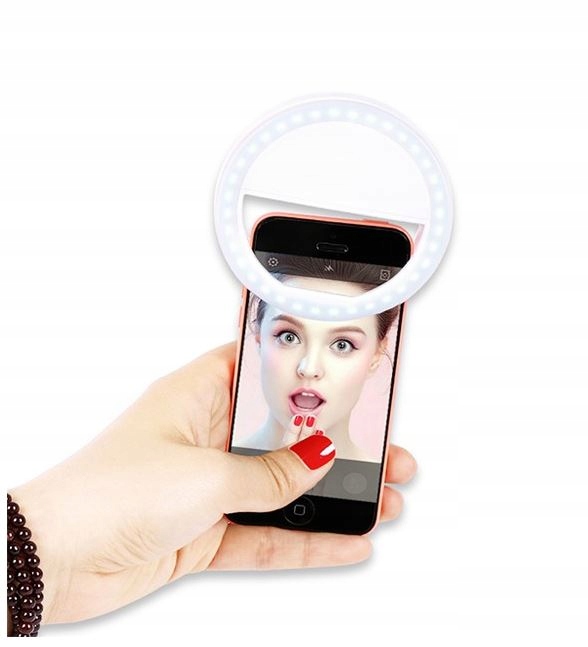 LAMPA PIERŚCIENIOWA SELFIE LED UCHWYT PREZENT NA URODZINY DLA KOLEŻANKI Marka Toys4Boys